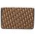Borsa a Spalla in Tela Trotter Christian Dior Marrone Auth 155074 - vista 3