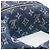 LOUIS VUITTON Monogram Denim goccia Borsa a spalla crociera giapponese M45970 Auth 28766SM Blu - vista 6