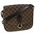 LOUIS VUITTON Borsa a Spalla Saint Cloud GM Damier Ebene LV Auth 31123SAV