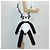 LOUIS VUITTON Borsa a Spalla LV Friend Panda Bear in Cotone Nero Bianco M57414 37880SM - vista 21