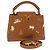 LOUIS VUITTON Catgram Capsine BB Borsa a Mano 2way Marrone M53185 LV Auth 42827SM
