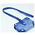 LOUIS VUITTON Pochette Soft Trunk Monogram Clouds Blu M45440 Auth 43556SM Bianco - vista 8