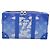 LOUIS VUITTON Monogram Clouds Soft Trunk Wallet Borsa a Spalla M45432 Auth 47398SM Bianco Blu chiaro - vista 13