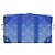 LOUIS VUITTON Monogram Clouds Soft Trunk Wallet Borsa a Spalla M45432 Auth 47398SM Bianco Blu chiaro - vista 2