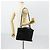Bamboo Borsa Tote in Canvas GG Gucci Nylon 2way Nera Argento 002 1016 Auth BA8455 Nero - vista 24