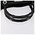 Bamboo Borsa Tote in Canvas GG Gucci Nylon 2way Nera Argento 002 1016 Auth BA8455 Nero - vista 8