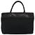 Autre Marque BOTTEGA VENETA Borsa a mano in tela nera Auth 155219 Nero - vista 13