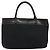 Autre Marque BOTTEGA VENETA Borsa a mano in tela nera Auth 155219 Nero - vista 2