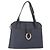Borsa a mano Christian Dior in pelle blu navy oro Auth 151674 D'oro