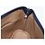 Borsa a mano Christian Dior in pelle blu navy oro Auth 151674 D'oro - vista 18