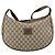 Gucci Borsa a spalla GG Supreme in PVC Beige Oro Auth ep12173 D'oro - vista 13