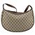 Gucci Borsa a spalla GG Supreme in PVC Beige Oro Auth ep12173 D'oro - vista 2