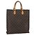 LOUIS VUITTON Borsa Sac Plat Monogram M51140 LV Auth ka491 Monogramma