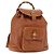 Zaino in pelle Gucci Bamboo marrone oro Auth 154653 D'oro