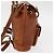 Zaino in pelle Gucci Bamboo marrone oro Auth 154653 D'oro - vista 4