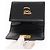 Borsa a Spalla Gancini in Pelle Nera e Oro Salvatore Ferragamo Auth bs31444 Nero D'oro - vista 10