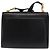 Borsa a Spalla Gancini in Pelle Nera e Oro Salvatore Ferragamo Auth bs31444 Nero D'oro - vista 2