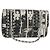 CHANEL Borsa a Spalla Double Flap in Pelle con Catena Argento CC Auth 148462SAM