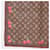 LOUIS VUITTON Sciarpa Monogramma Ciliegia LVxTM Carre 55 M96090 Auth BA7938M - vista 4