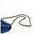 CHANEL Borsa a Spalla Mademoiselle in Tela Blu Oro CC Auth 154058SAV D'oro - vista 15