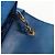 CHANEL Borsa a Spalla Mademoiselle in Tela Blu Oro CC Auth 154058SAV D'oro - vista 23