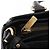 Borsa a mano Gancini in nylon 2 in 1 nera e oro Auth 154686 di Salvatore Ferragamo Nero D'oro - vista 10