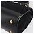 Borsa a mano Gancini in nylon 2 in 1 nera e oro Auth 154686 di Salvatore Ferragamo Nero D'oro - vista 16