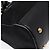Borsa a mano Gancini in nylon 2 in 1 nera e oro Auth 154686 di Salvatore Ferragamo Nero D'oro - vista 17