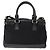 Borsa a mano Gancini in nylon 2 in 1 nera e oro Auth 154686 di Salvatore Ferragamo Nero D'oro - vista 2