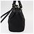 Borsa a mano Gancini in nylon 2 in 1 nera e oro Auth 154686 di Salvatore Ferragamo Nero D'oro - vista 3