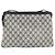 Borsa a Spalla Gucci GG Supreme Sherry Line PVC Blu Navy Oro 14 02 013 Auth 154336 D'oro - vista 2