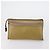 SAINT LAURENT Borsa Clutch in Pelle 2 Set Beige Marrone Auth 154537 - vista 10