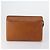 SAINT LAURENT Borsa Clutch in Pelle 2 Set Beige Marrone Auth 154537 - vista 2