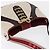 Céline Borsa a Spalla CELINE Coppa del Mondo 2002 Pelle Bianca Nera Argento Auth mr1649 Nero Bianco - vista 7