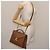 VALENTINO Borsa a mano in pelle 2 in 1 Marrone Oro Auth bs29793 D'oro - vista 25
