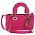 Borsa Micro Lady D Joy Cannage Christian Dior in Pelle di Agnello 2in1 Rosa Auth 145262SM