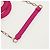 Borsa Micro Lady D Joy Cannage Christian Dior in Pelle di Agnello 2in1 Rosa Auth 145262SM - vista 18