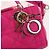 Borsa Micro Lady D Joy Cannage Christian Dior in Pelle di Agnello 2in1 Rosa Auth 145262SM - vista 23