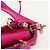 Borsa Micro Lady D Joy Cannage Christian Dior in Pelle di Agnello 2in1 Rosa Auth 145262SM - vista 24