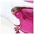 Borsa Micro Lady D Joy Cannage Christian Dior in Pelle di Agnello 2in1 Rosa Auth 145262SM - vista 28