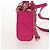 Borsa Micro Lady D Joy Cannage Christian Dior in Pelle di Agnello 2in1 Rosa Auth 145262SM - vista 4