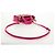 Borsa Micro Lady D Joy Cannage Christian Dior in Pelle di Agnello 2in1 Rosa Auth 145262SM - vista 7