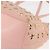 Jimmy Choo Studs Tote Bag aus Leder in Rosa Auth BA6901 Pink - Ansicht 14