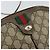 Borsa Sherry Line GG Supreme Web di GUCCI in PVC beige e oro 904 02 047 Auth 146261 D'oro - vista 17