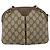 Borsa Sherry Line GG Supreme Web di GUCCI in PVC beige e oro 904 02 047 Auth 146261 D'oro - vista 2