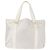 Bulgari Borsa Tote BVLGARI Logo mania in tela argento e bianco Auth BA6909 - vista 2