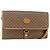 Gucci Borsa a Spalla Micro GG Supreme PVC Beige Oro 001 115 2681 Auth BA6741 D'oro