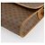 Gucci Borsa a Spalla Micro GG Supreme PVC Beige Oro 001 115 2681 Auth BA6741 D'oro - vista 9