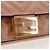 FENDI Zucca Canvas Trifold Wallet Leather Pink Gold Auth BA6630M - view 17