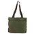 PRADA Tote Bag aus Nylon Khaki Silber authentisch bs29971 - Ansicht 2